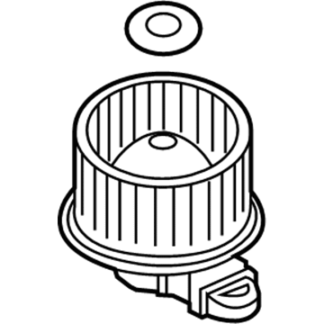 Lincoln 8G1Z-19805-BB Fan And Motor Assembly