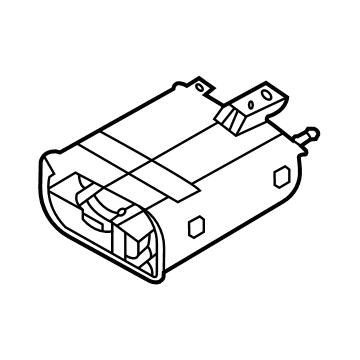 Lincoln LX6Z-9D653-F Cannister - Fuel Vapour Storage