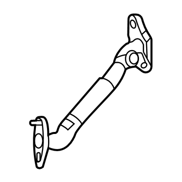 Lincoln K2GZ-9E469-B Tube - EGR Valve To Exhaust Manifold