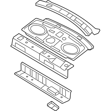 Mercury 6E5Z-5446506-AA Panel Assembly - Package Tray