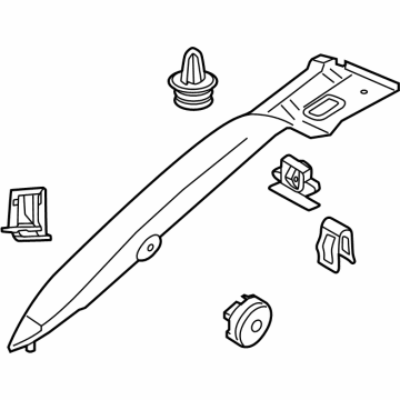 Ford PR3Z-7603598-AA Moulding - Windshield