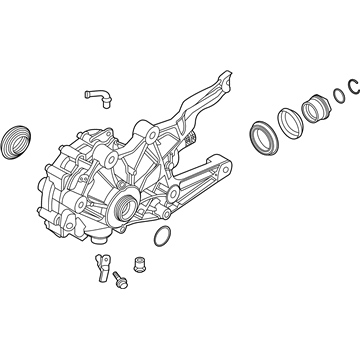 Lincoln L1MZ-3B403-F Axle Assembly - Front Drive