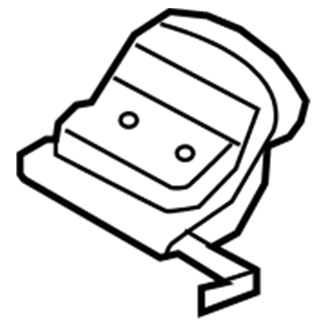 Ford 9L3Z-19D809-A Connector - Duct - Climate Control System