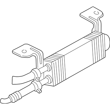 Ford Focus Transmission Oil Cooler - XS4Z-7A095-BA