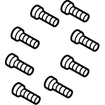 Ford HCPZ-1107-B Bolt - Wheel