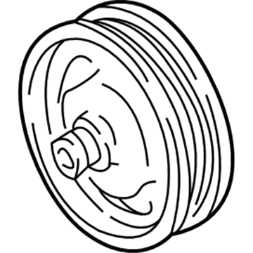 Ford YR3Z-3A733-AA Pulley - Power Steering
