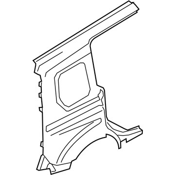 Ford DT1Z-17278A92-A Panel - Quarter - Outer
