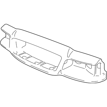 Ford 6W7Z-8190-A Panel - Radiator Grille - Open