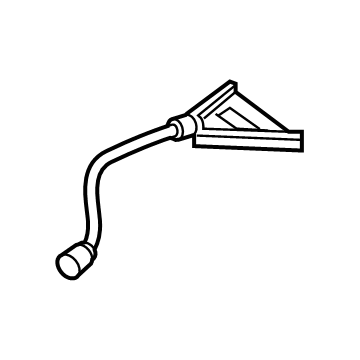 Ford KT4Z-17A605-C Hose - Windshield Washer