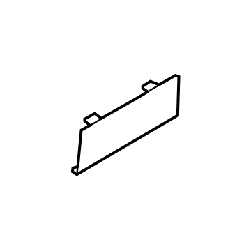 Ford HC3Z-25237W24-AA Bezel, Front Inner HC3Z-25237W24-AA Ford Bezel, Front Inner Illustration 1 of 1