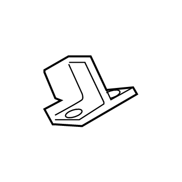 Lincoln JT4Z-54404A42-A Plate - Door Lock Striker