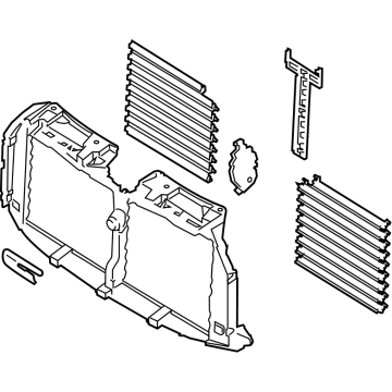 Lincoln Navigator Radiator Support - LL7Z-8475-B