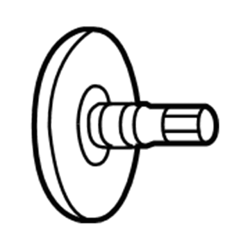 Ford 2L3Z-3220-AB Shaft - Front Axle