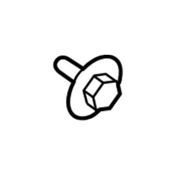Ford -W700910-S424 Fender Screw -W700910-S424 Ford Fender Screw Illustration 1 of 1