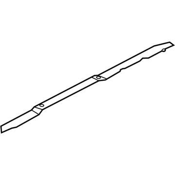 Ford EJ7Z-5802038-A Fender Ledge Cover, Passenger Side EJ7Z-5802038-A Ford Fender Ledge Cover, Passenger Side Illustration 1 of 1