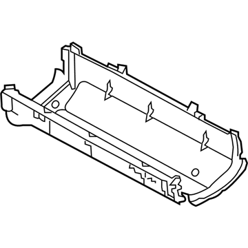 Lincoln F8VZ-14A003-DB Cover - Fuse Panel