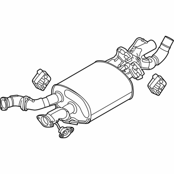 Ford NB3Z-5230-C Muffler