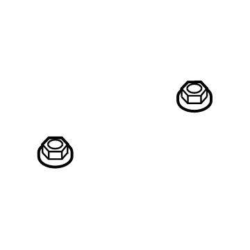 Ford -W701694-S441 Nut - Hex.