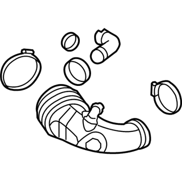 Ford 8C3Z-6C646-D Duct - Air