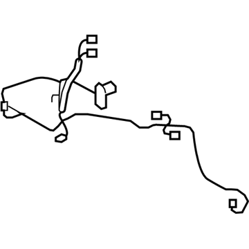Ford AL8Z-19D887-B Wire Assembly