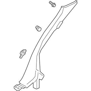 Lincoln GD9Z-5431012-AA Trim - Wheelhouse