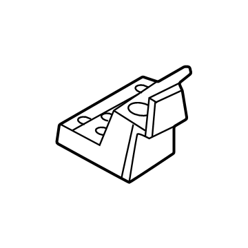 R2TZ-5861748-AA Ford Cover - Seat Track Illustration 1 of 1