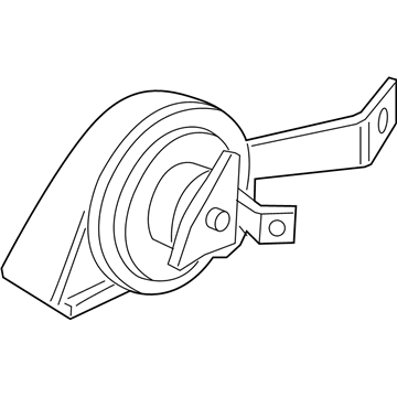 Lincoln HG9Z-13832-D Horn Assembly - Low Pitch