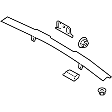 Lincoln JL7Z-7842624-AB Plate - Door Scuff