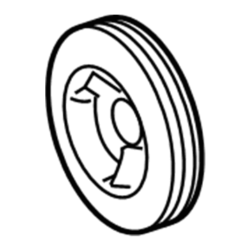 Ford KT4Z-6312-A Pulley - Crankshaft