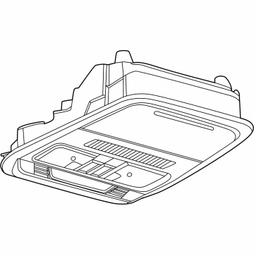 Lincoln RC5Z-78519A70-DK Overhead Console