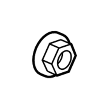 Mercury -W712435-S439 Nut