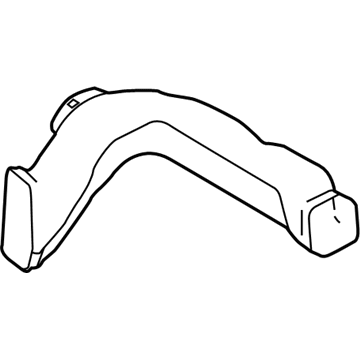 Ford BM5Z-19D809-B Connector - Duct - Climate Control System