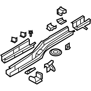 Ford 9T4Z-7810124-B Member - Side