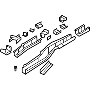 Ford 9T4Z-7810125-B Member - Side