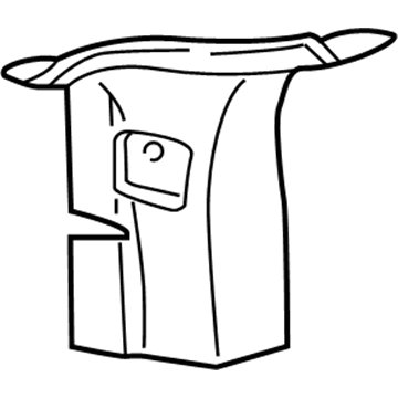 Lincoln F85Z7831011DAA Trim - Load Compartment