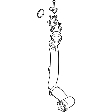 Ford LX6Z-6F073-L Tube - Outlet