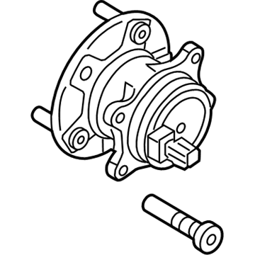 Ford CV6Z-1104-F Hub Assembly - Wheel