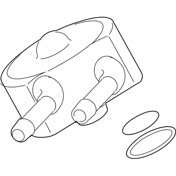 Lincoln 2W4Z-6A642-BB Oil Cooler Assembly