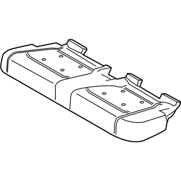 Ford FL3Z-1863841-B Pad - Rear Seat Cushion