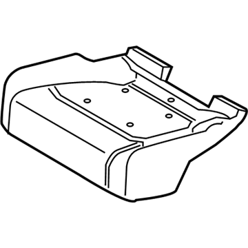 Ford FL3Z-1863840-B Pad - Rear Seat Cushion