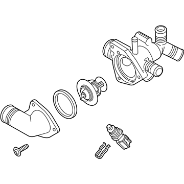 Ford BB3Z-8A586-A Connection Water Outlet