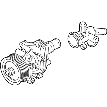 Ford BK3Z-8501-G Pump Assembly - Water