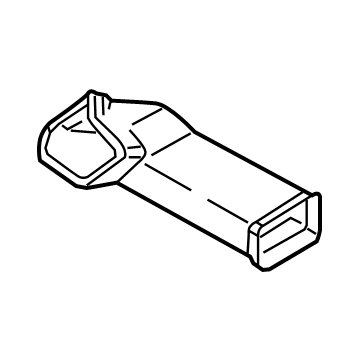 Ford JL1Z-19C802-D Duct Assembly - Heater Outlet Rear