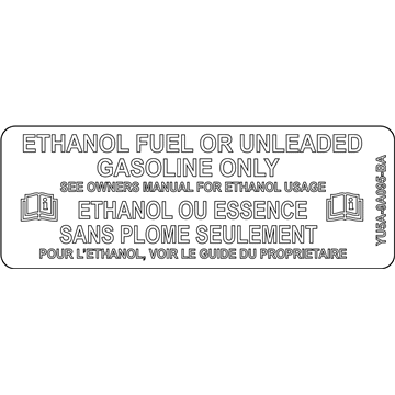Ford YU5Z-9A095-BA Decal