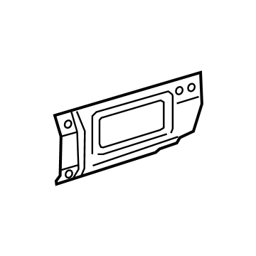 Ford BK3Z-6110129-B Panel - Body Rocker - Rear