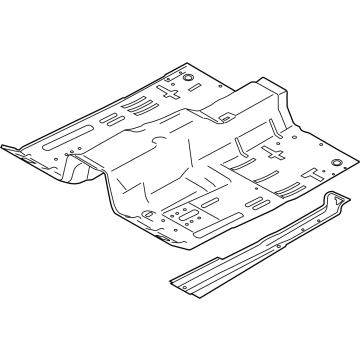 Ford PR3Z-6311135-A Pan Assembly - Floor Front