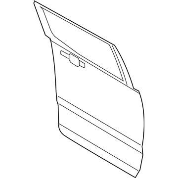 Ford KB3Z-2624700-A Panel Assembly - Door - Outer