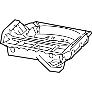 Lincoln XW4Z5463100AA Frame & Spring - Front Suspension