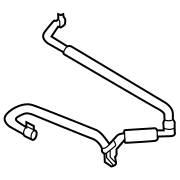 L1MZ-8A365-BAC Ford Reservoir Hose Illustration 1 of 1