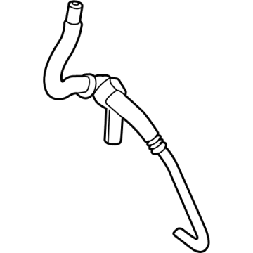 Ford Police Interceptor Utility Coolant Reservoir Hose - L1MZ-8N029-E